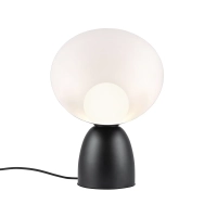kinkiecik.pl Designerska lampa stołowa Hello DFTP Nordlux, czarna 2220215003